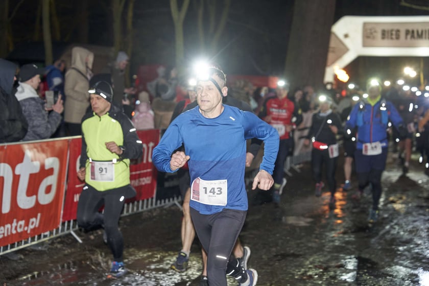 Bieg Pamięci Sybiru 2024 w Lesie Osobowickim
