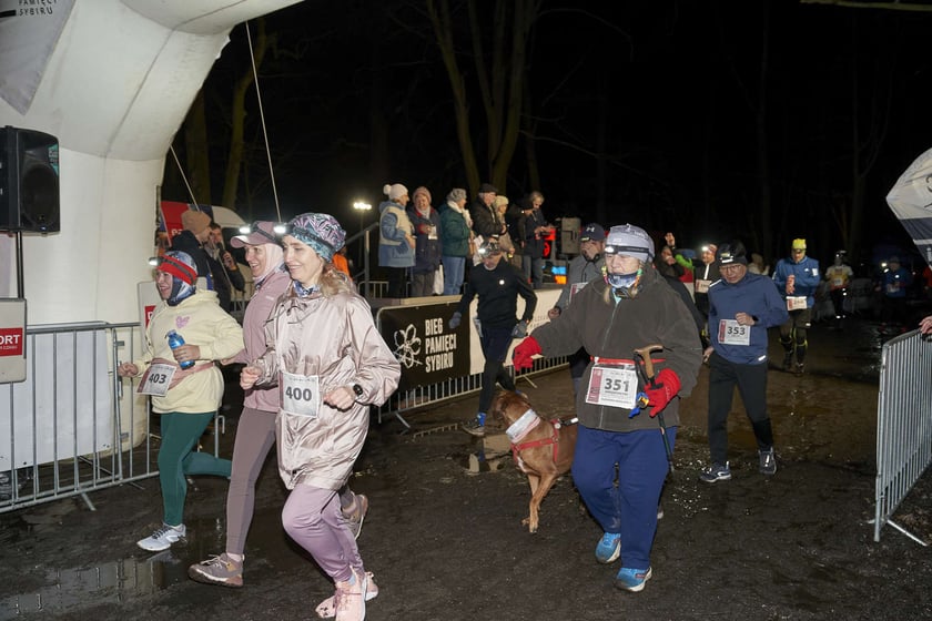 Bieg Pamięci Sybiru 2024 w Lesie Osobowickim