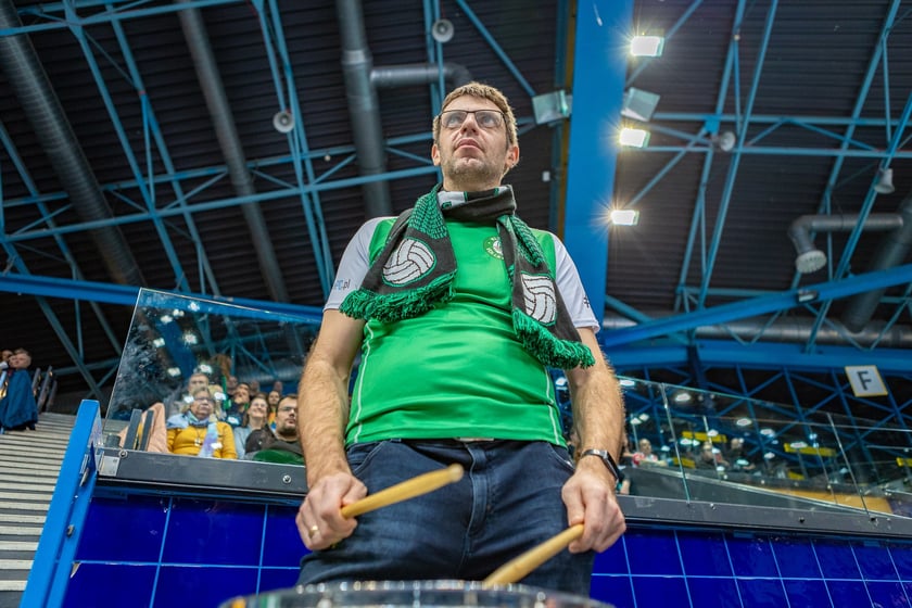 Zdjęcia kibiców z meczu #VolleyWrocław - Budowlani Łódź
