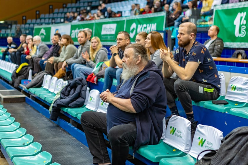 Zdjęcia kibiców z meczu #VolleyWrocław - Budowlani Łódź