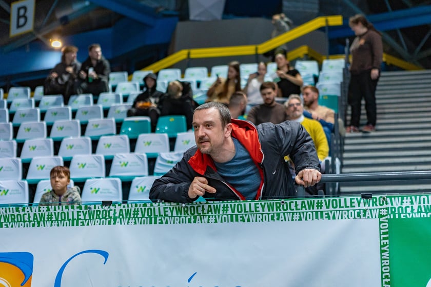 Zdjęcia kibiców z meczu #VolleyWrocław - Budowlani Łódź