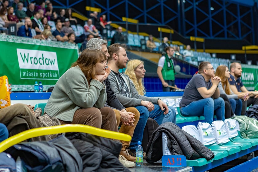 Zdjęcia kibiców z meczu #VolleyWrocław - Budowlani Łódź