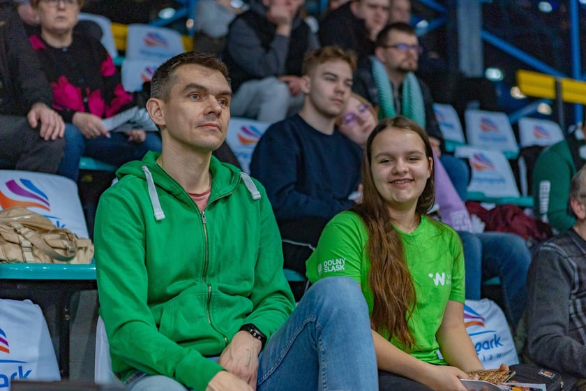 Zdjęcia kibiców z meczu #VolleyWrocław - Budowlani Łódź