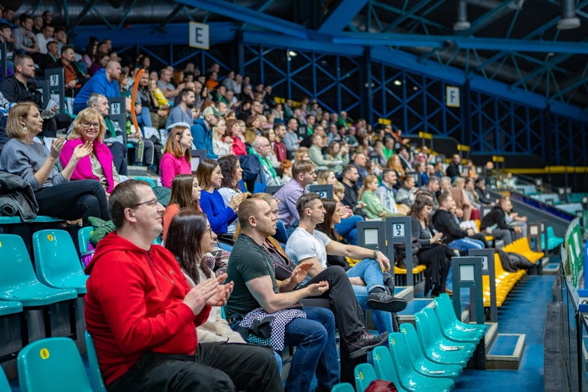 Zdjęcia kibiców z meczu #VolleyWrocław - Budowlani Łódź