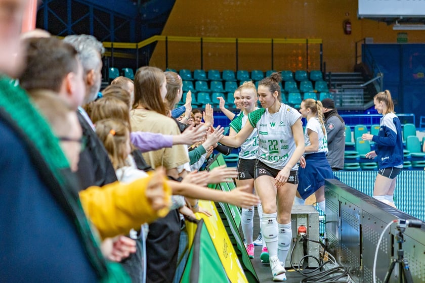 Zdjęcia kibiców z meczu #VolleyWrocław - Budowlani Łódź