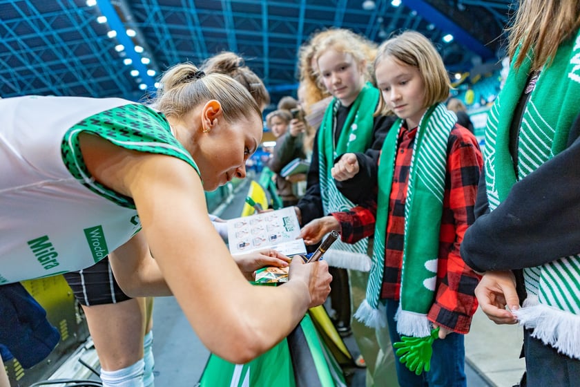 Zdjęcia kibiców z meczu #VolleyWrocław - Budowlani Łódź