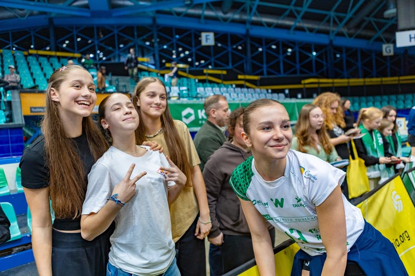 Zdjęcia kibiców z meczu #VolleyWrocław - Budowlani Łódź