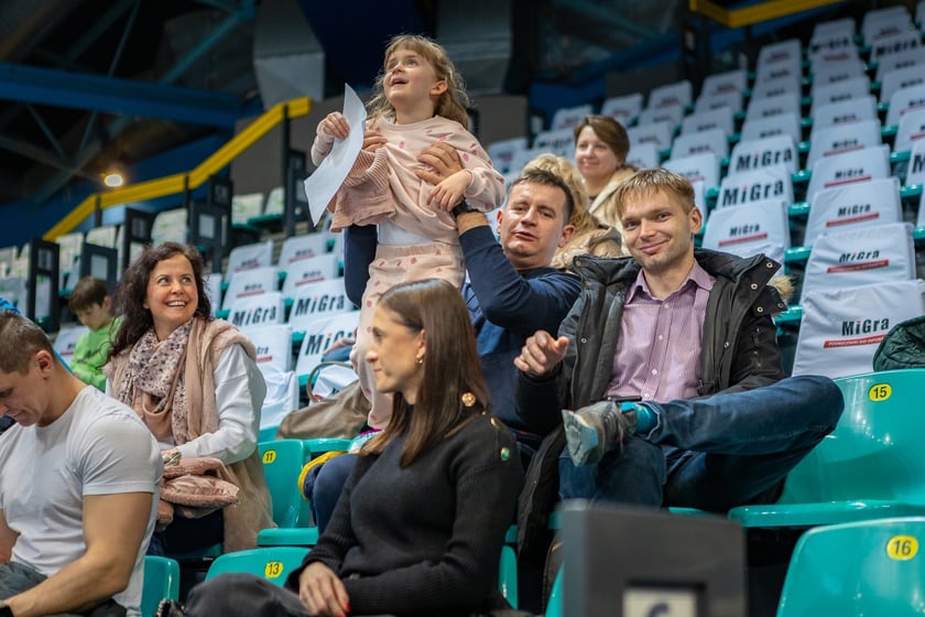 Zdjęcia kibiców z meczu #VolleyWrocław - Budowlani Łódź