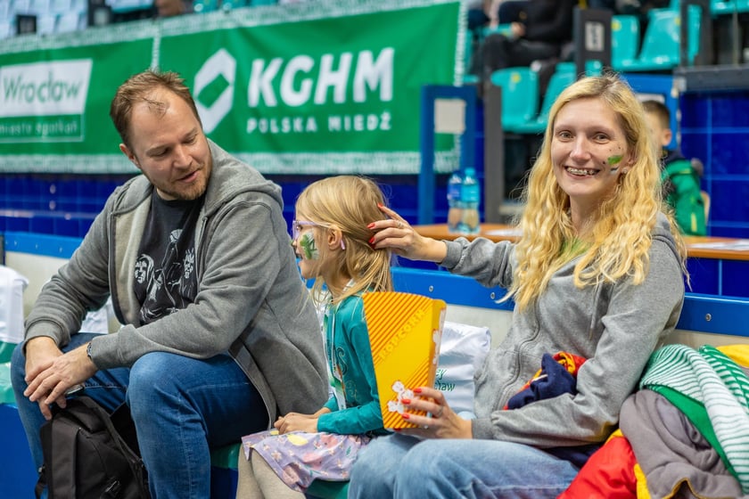 Zdjęcia kibiców z meczu #VolleyWrocław - Budowlani Łódź