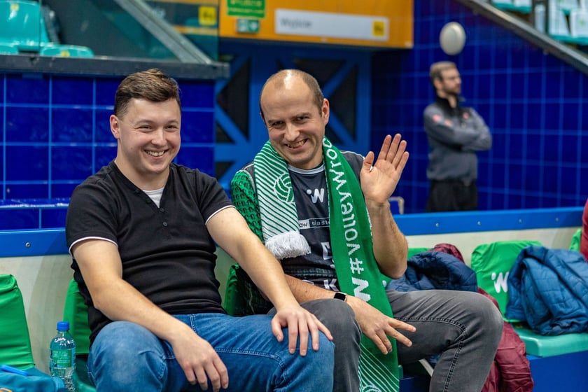 Zdjęcia kibiców z meczu #VolleyWrocław - Budowlani Łódź