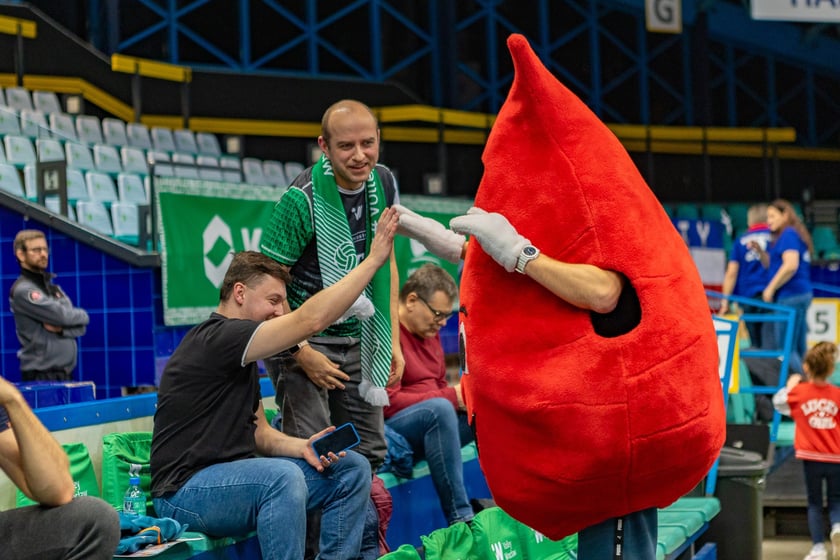Zdjęcia kibiców z meczu #VolleyWrocław - Budowlani Łódź