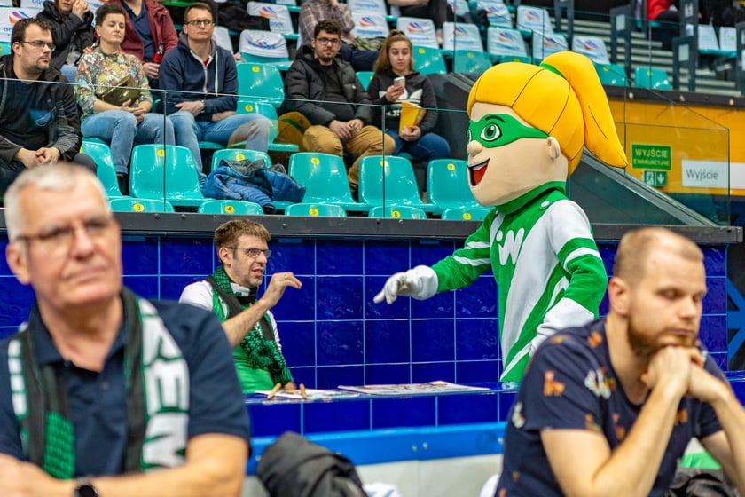 Zdjęcia kibiców z meczu #VolleyWrocław - Budowlani Łódź