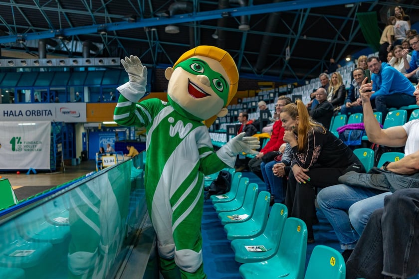 Zdjęcia kibiców z meczu #VolleyWrocław - Budowlani Łódź