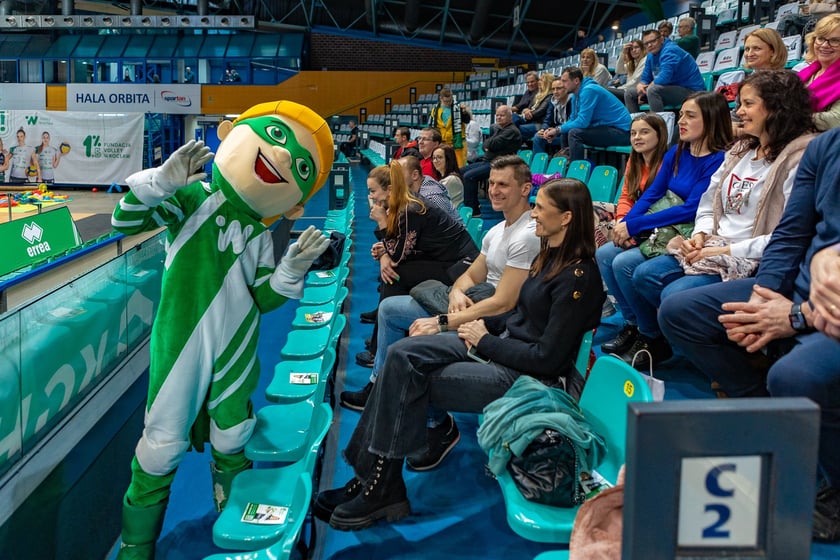 Zdjęcia kibiców z meczu #VolleyWrocław - Budowlani Łódź