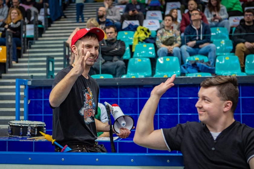 Zdjęcia kibiców z meczu #VolleyWrocław - Budowlani Łódź