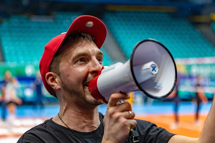 Zdjęcia kibiców z meczu #VolleyWrocław - Budowlani Łódź