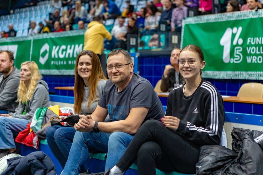 Zdjęcia kibiców z meczu #VolleyWrocław - Budowlani Łódź