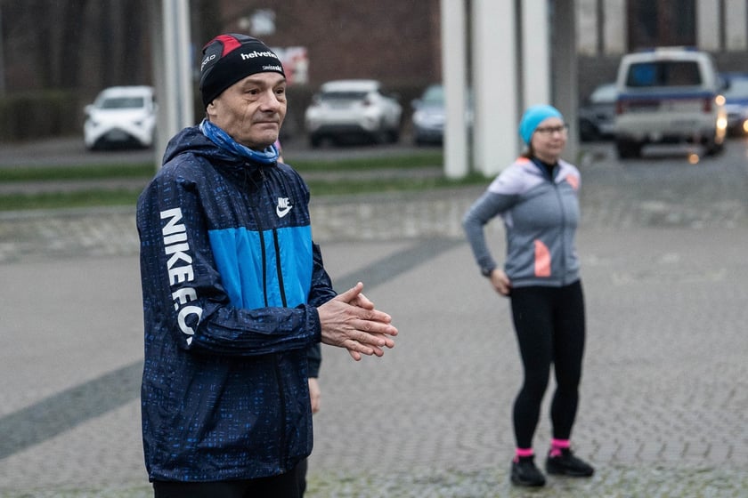 Pierwszy trening przygotowawczy do 10. Nocnego Wrocław Półmaratonu