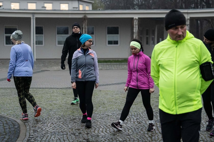Pierwszy trening przygotowawczy do 10. Nocnego Wrocław Półmaratonu