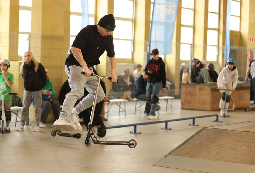 MC Scoot Dżem 2 to już druga edycja zawodów w wyczynowej jeździe na hulajnodze