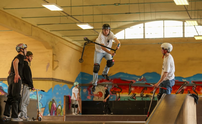 MC Scoot Dżem 2 to już druga edycja zawodów w wyczynowej jeździe na hulajnodze