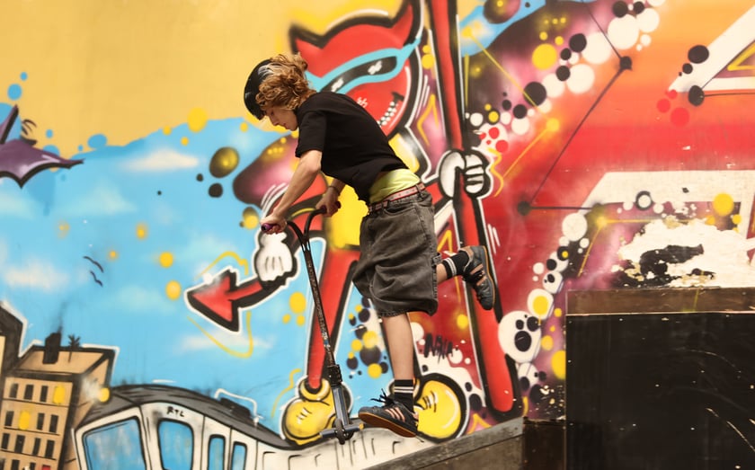 MC Scoot Dżem 2 to już druga edycja zawodów w wyczynowej jeździe na hulajnodze