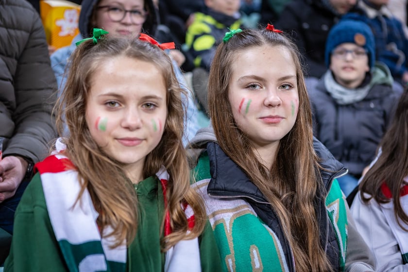 Mecz Śląsk Wrocław - Puszcza Niepołomice. Zdjęcia kibiców