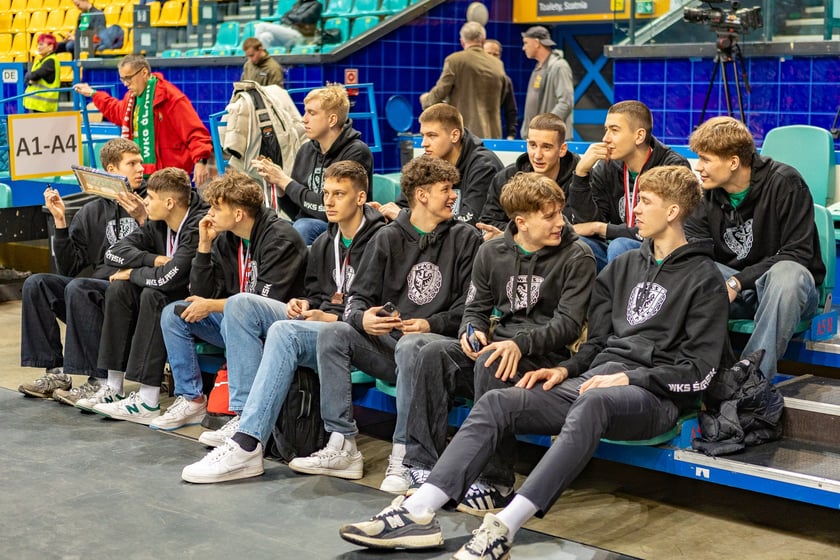 Śląsk Wrocław - Czarni Słupsk, hala Orbita, 2024