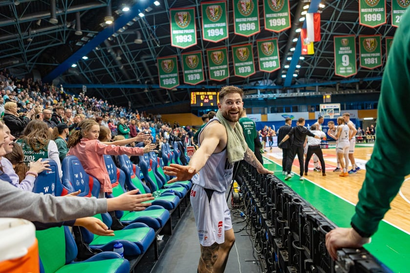 Śląsk Wrocław - Czarni Słupsk, hala Orbita, 2024