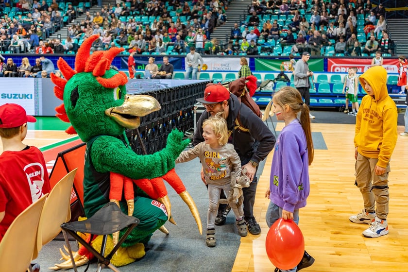 Śląsk Wrocław - Czarni Słupsk, hala Orbita, 2024