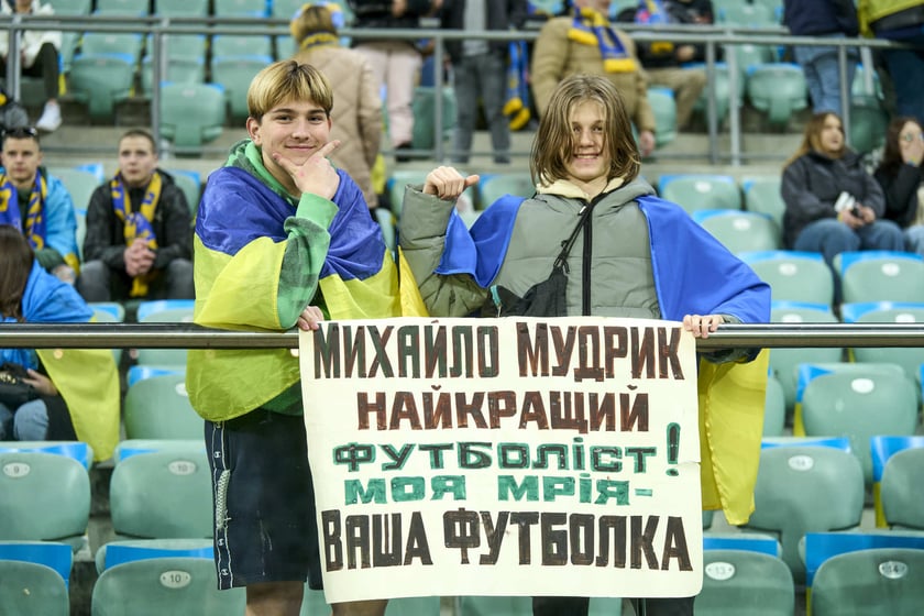 Ukraina - Islandia na Tarczyński Arenie - zdjęcia z meczu oraz kibiców