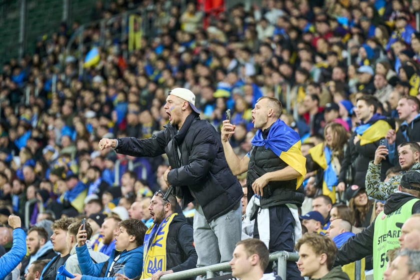 Ukraina - Islandia na Tarczyński Arenie - zdjęcia z meczu oraz kibiców