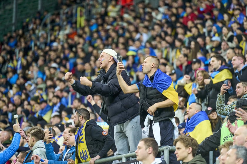 Ukraina - Islandia na Tarczyński Arenie - zdjęcia z meczu oraz kibiców