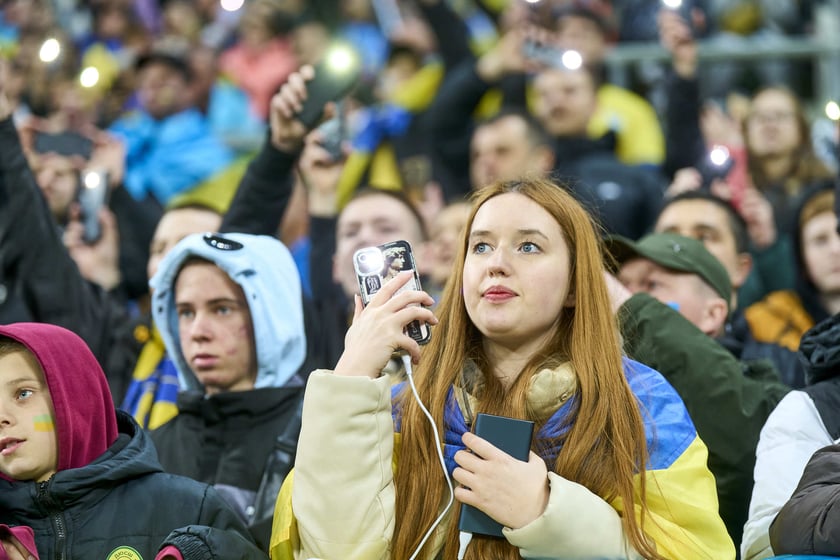 Ukraina - Islandia na Tarczyński Arenie - zdjęcia z meczu oraz kibiców