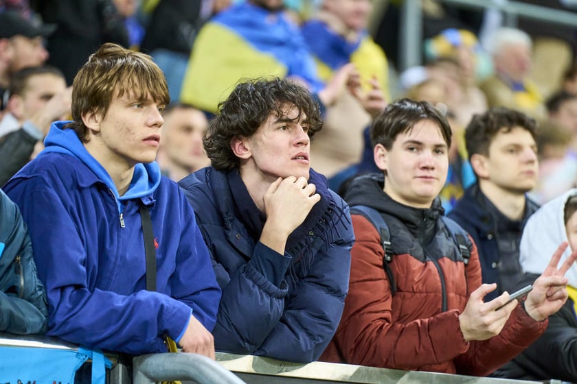 Ukraina - Islandia na Tarczyński Arenie - zdjęcia z meczu oraz kibiców