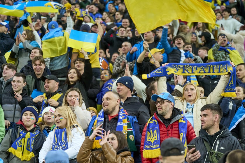Ukraina - Islandia na Tarczyński Arenie - zdjęcia z meczu oraz kibiców
