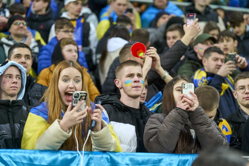Ukraina - Islandia na Tarczyński Arenie - zdjęcia z meczu oraz kibiców
