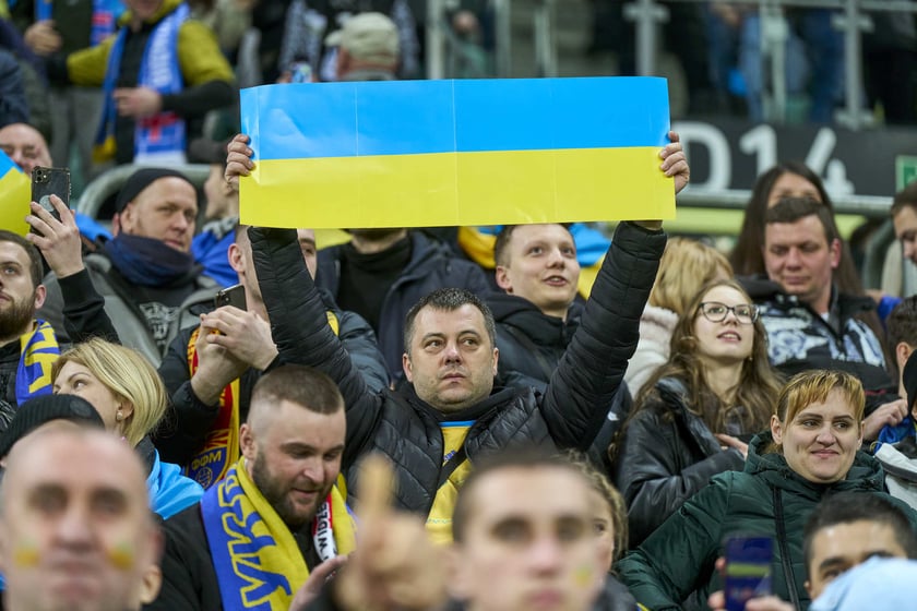 Ukraina - Islandia na Tarczyński Arenie - zdjęcia z meczu oraz kibiców