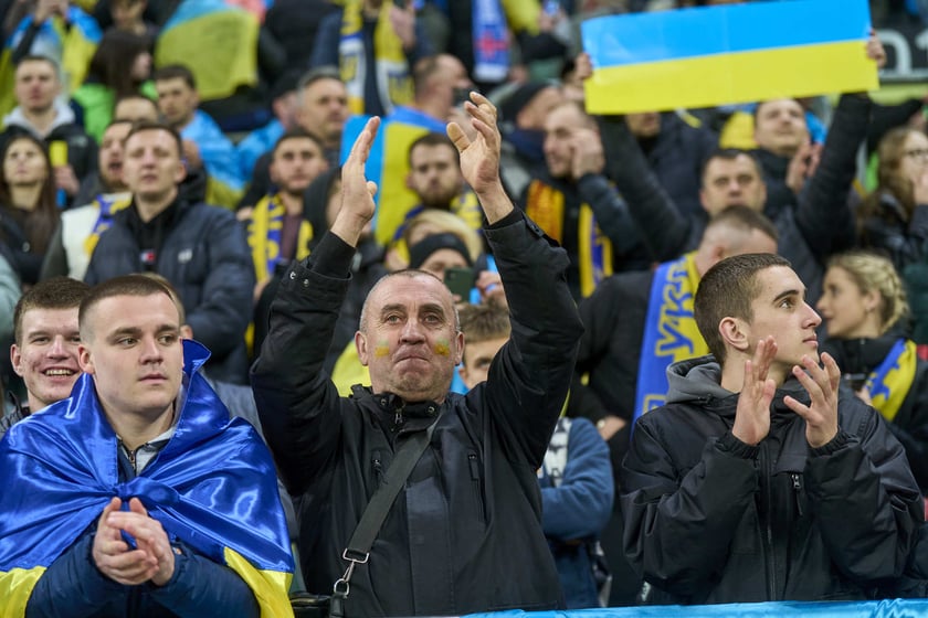 Ukraina - Islandia na Tarczyński Arenie - zdjęcia z meczu oraz kibiców