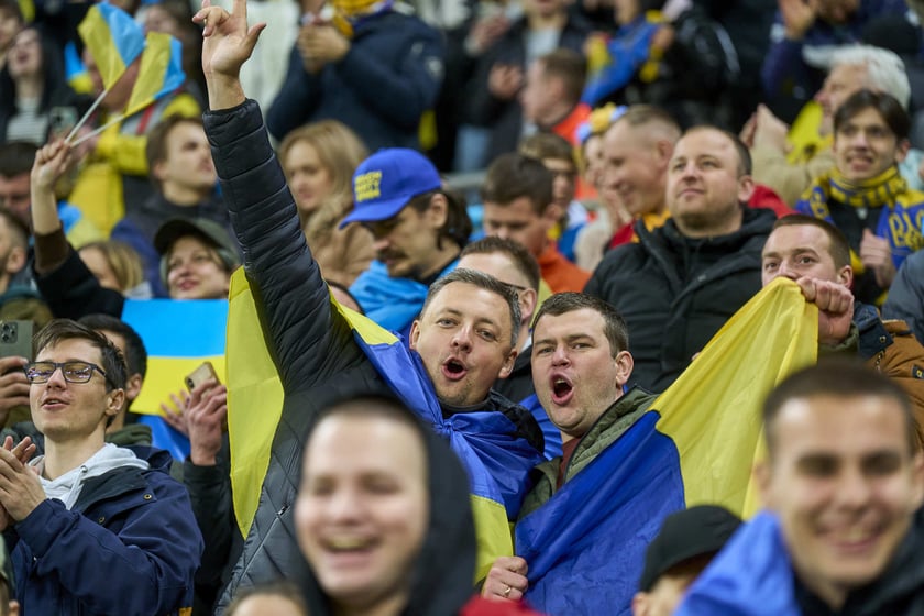 Ukraina - Islandia na Tarczyński Arenie - zdjęcia z meczu oraz kibiców