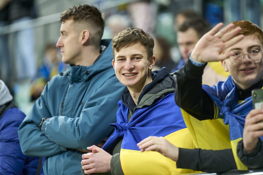 Ukraina - Islandia na Tarczyński Arenie - zdjęcia z meczu oraz kibiców