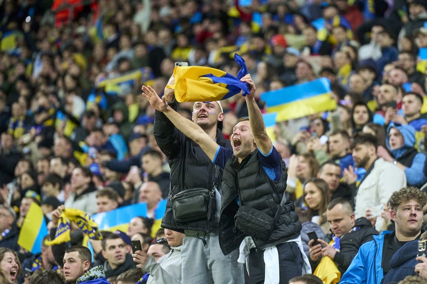 Ukraina - Islandia na Tarczyński Arenie - zdjęcia z meczu oraz kibiców