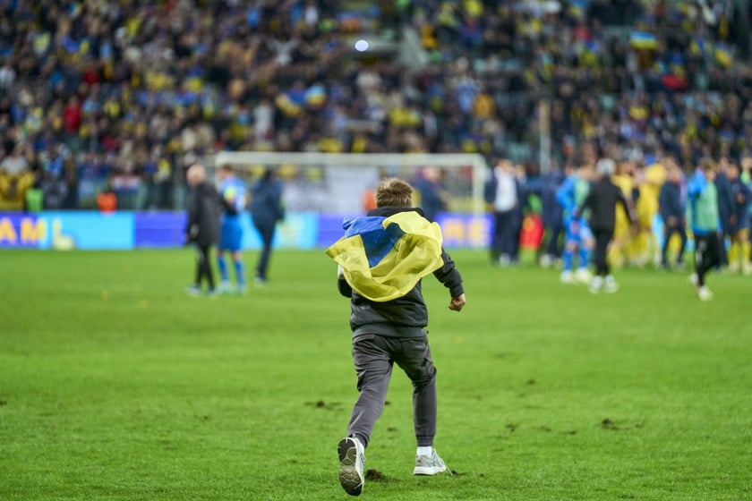 Ukraina - Islandia na Tarczyński Arenie - zdjęcia z meczu oraz kibiców