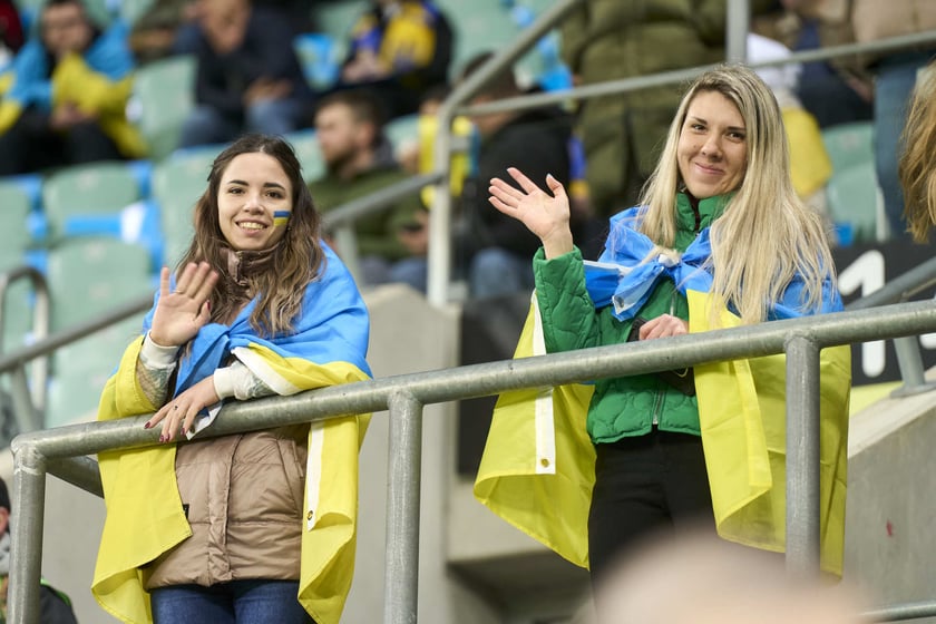 Ukraina - Islandia na Tarczyński Arenie - zdjęcia z meczu oraz kibiców