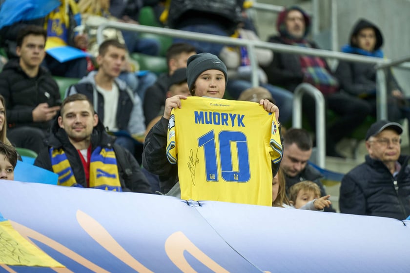 Ukraina - Islandia na Tarczyński Arenie - zdjęcia z meczu oraz kibiców