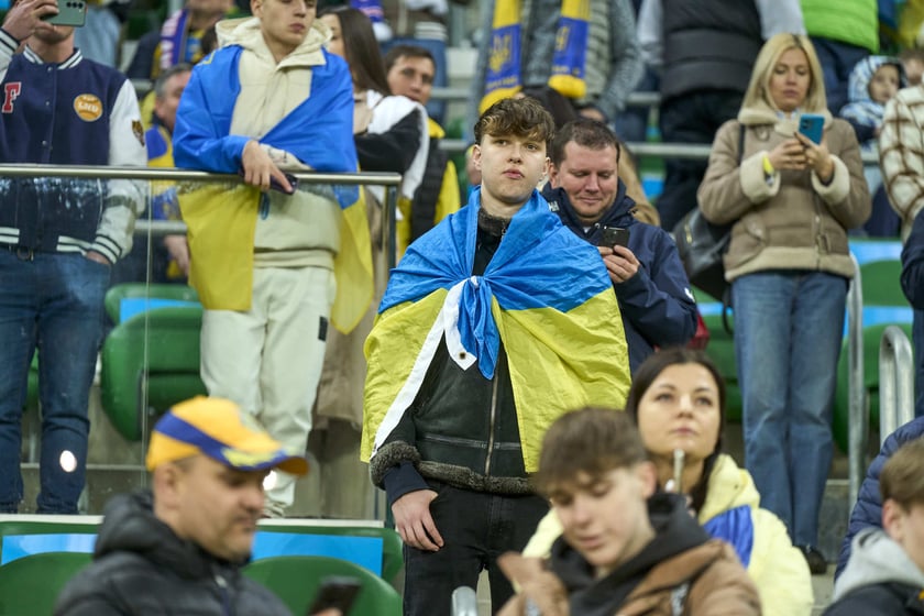 Ukraina - Islandia na Tarczyński Arenie - zdjęcia z meczu oraz kibiców