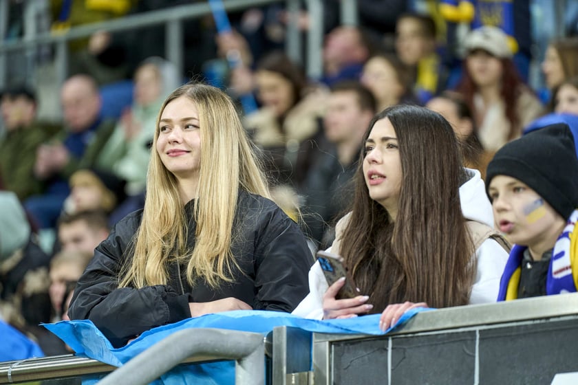 Ukraina - Islandia na Tarczyński Arenie - zdjęcia z meczu oraz kibiców