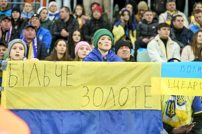 Ukraina - Islandia na Tarczyński Arenie - zdjęcia z meczu oraz kibiców