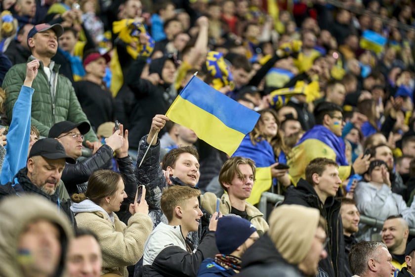 Ukraina - Islandia na Tarczyński Arenie - zdjęcia z meczu oraz kibiców