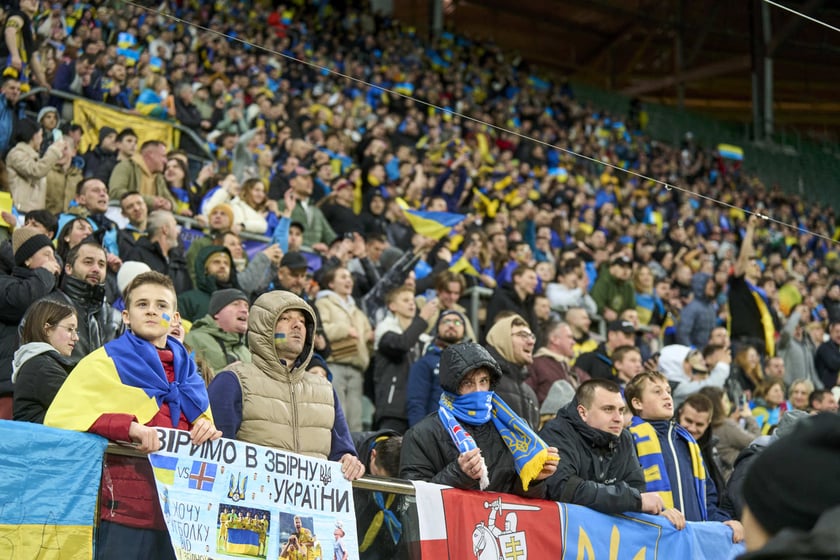 Ukraina - Islandia na Tarczyński Arenie - zdjęcia z meczu oraz kibiców